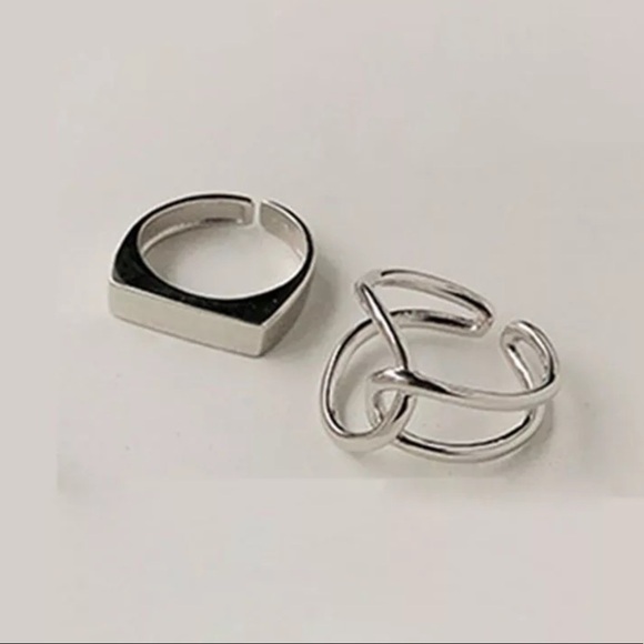 đť…şNEW 925 Sterling Silver Open Adjustable Ring - Picture 2 of 10